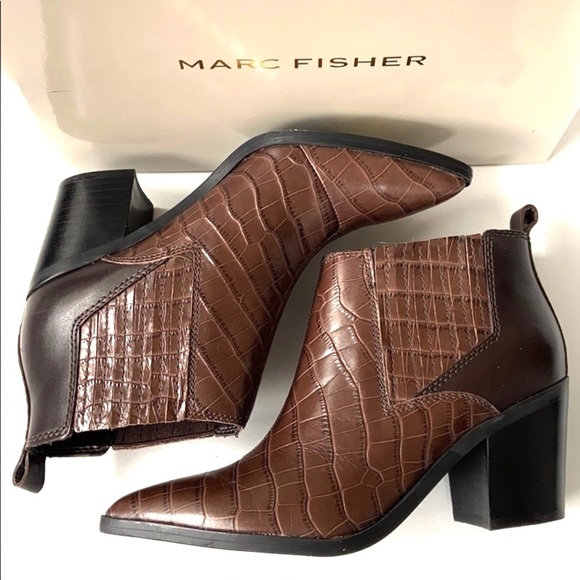 Marc Fisher Shoes - NEW Marc Fisher leather ankle boots